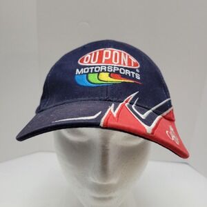 VTG Jeff Gordon Hat DuPont Motorsports Winners Circle Blue Adjustable NASCAR Cap